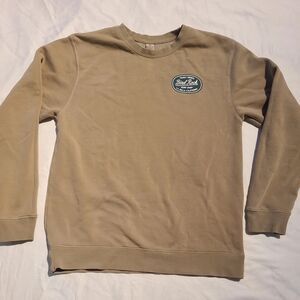 Crewneck Sweatshirt Mens Med Pullover Loungewear Fleece Cozy Grunge Boho